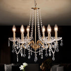 Chandeliers Ceiling Lights 6 Modern Crystal Chandelier