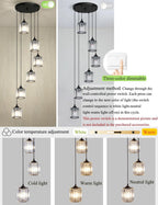 Chandeliers for High Ceilings Modern Crystal Pendant Light