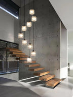 Chandeliers for High Ceilings Modern Crystal Pendant Light
