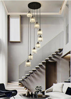Chandeliers for High Ceilings Modern Crystal Pendant Light