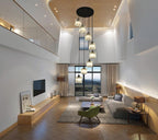 Chandeliers for High Ceilings Modern Crystal Pendant Light
