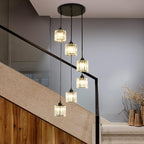 Chandeliers for High Ceilings Modern Crystal Pendant Light