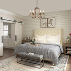 Chandelier Antique Brushed Candle Rustic Bronze 6 Lights