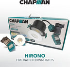 Chapman Hirono Pro 4W 6W Fire Rated Downlights (8 Pack)
