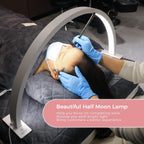 Charme Princesse 30in Half Moon Lamp 39W Nail