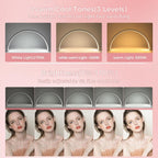 Charme Princesse 30in Half Moon Lamp 39W Nail