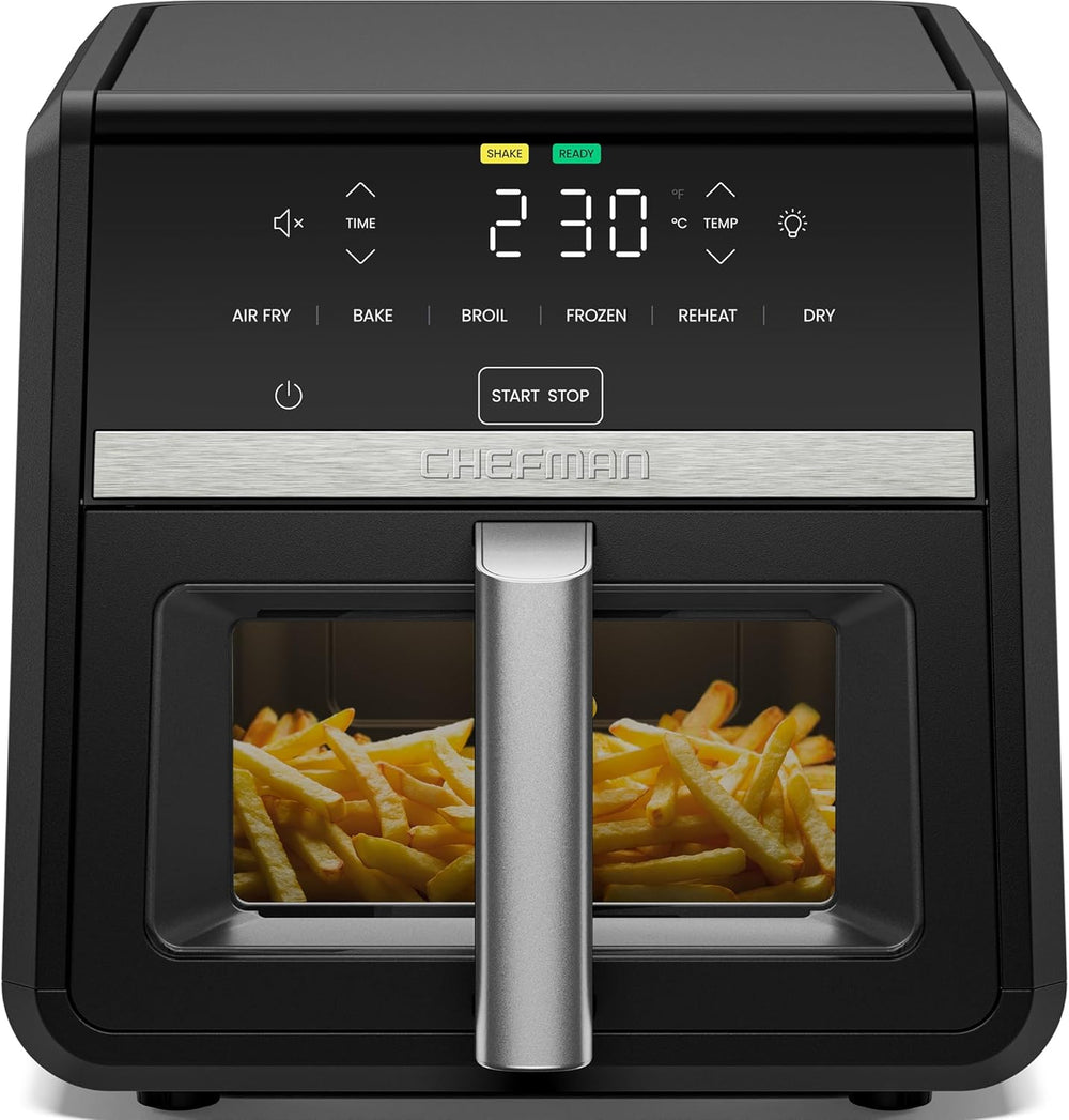 Chefman Turbofry 6-In-1 8.5L Air Fryer 230degreesc Xl