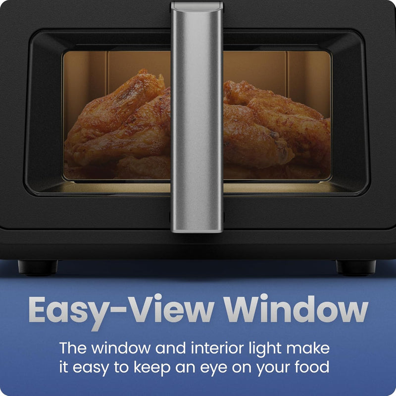6-In-1 8.5L Air Fryer 230degreesc Xl Windowed Basket