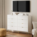 Chest of 4 Drawers for Bedroom 60x34x91CM Wood