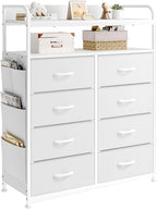 Chest of Drawer Bedroom Dresser with 8 Fabric