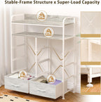 Chest of Drawer Bedroom Dresser with 8 Fabric