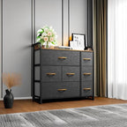Chest of Drawer Fabric Storage Tower with 7