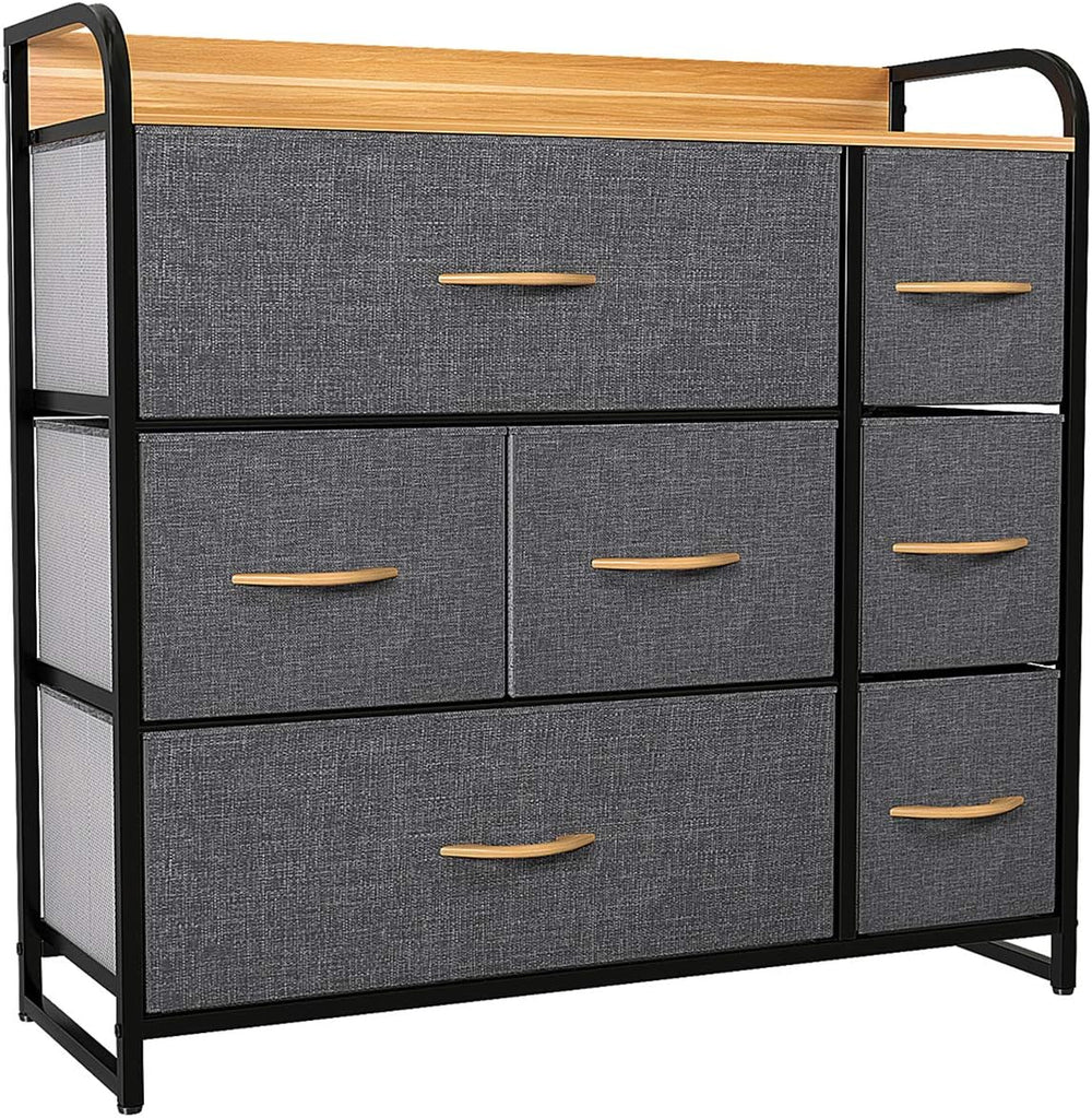 Chest of Drawer Fabric Storage Tower with 7