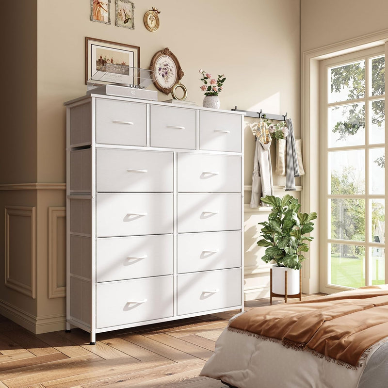 Chest of Drawer with 11 Drawers Modern Bedroom