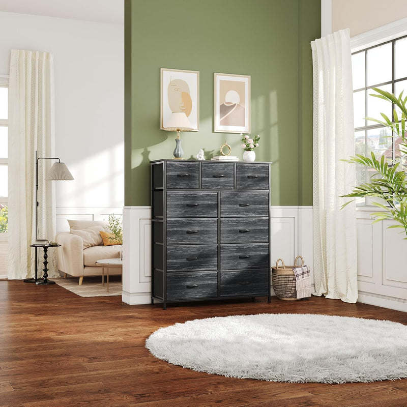 Chest of Drawer with 11 Drawers Modern Bedroom