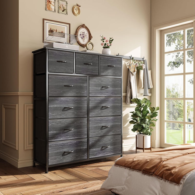 Chest of Drawer with 11 Drawers Modern Bedroom