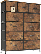 Chest of Drawer with 11 Drawers Modern Bedroom