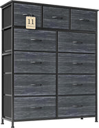 Chest of Drawer with 11 Drawers Modern Bedroom