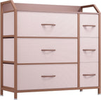 Chest of Drawer with 6 Drawers for Bedroom