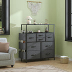 Chest of Drawers 10 Fabric with Side Pockets