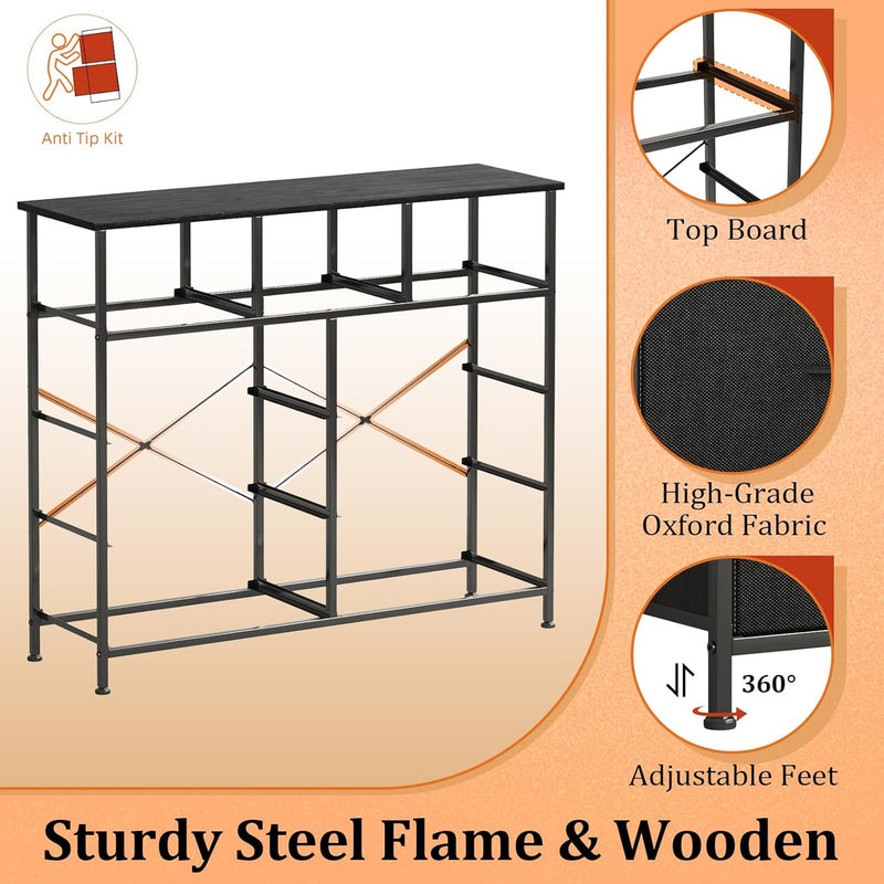 Chest of Drawers Dresser for Bedroom with 10