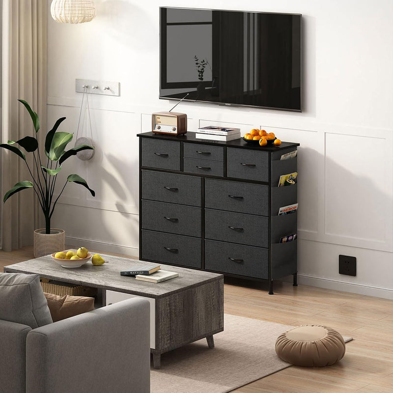 Chest of Drawers Dresser for Bedroom with 10
