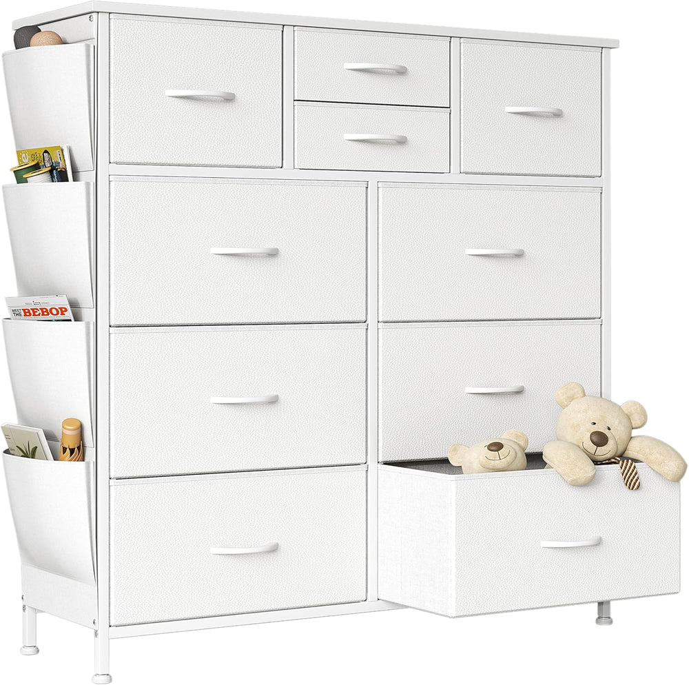 Chest of Drawers Dresser for Bedroom with 10