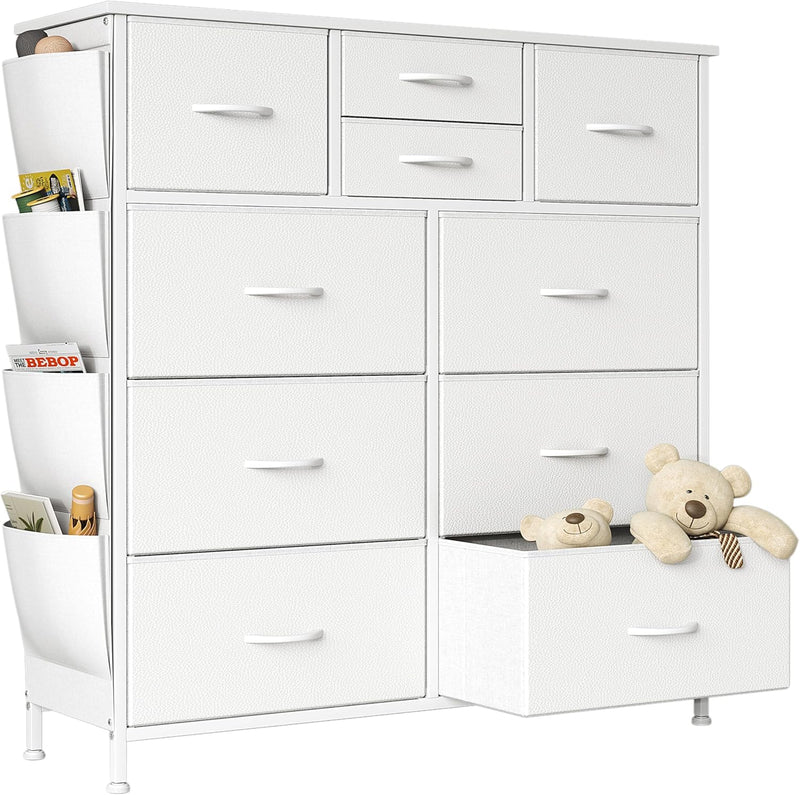 Chest of Drawers Dresser for Bedroom with 10