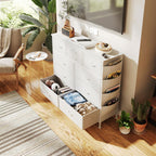 Chest of Drawers Dresser for Bedroom with 10