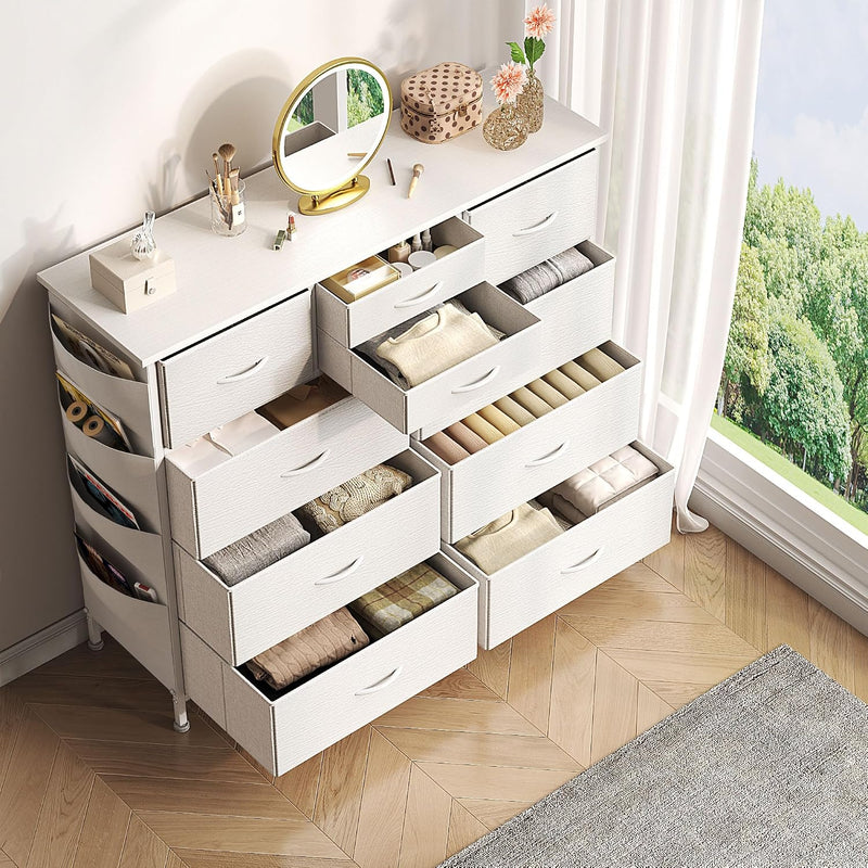 Chest of Drawers Dresser for Bedroom with 10