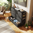 Chest of Drawers Dresser for Bedroom with 10