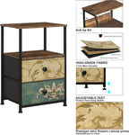Chest of Drawers 2 Sets Bedside Table