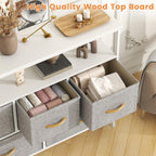 Chest of Drawers 5 Dresser with TV Stand