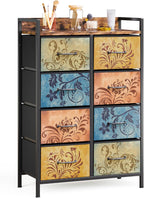 Chest of Drawers 8 Fabric Dresser Cabinet