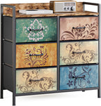 Chest of Drawers 8 Fabric Dresser Cabinet