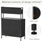 Chest of Drawers 9-Drawer Bedroom Cabinet with Handles