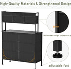 Tall Chest of 9 Drawers 3 Tiers Display