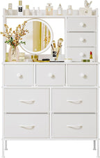 Bedroom Chest of Drawers Fabric Dresser