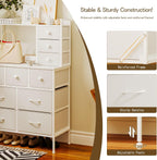 Bedroom Chest of Drawers Fabric Dresser