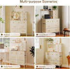 Bedroom Chest of Drawers Fabric Dresser
