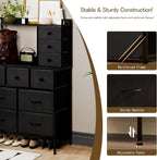 Bedroom Chest of Drawers Fabric Dresser