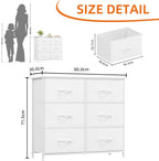 Chest of Drawers Bedroom 5 Width 80CM