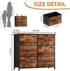 Chest of Drawers Bedroom 5 Width 80CM