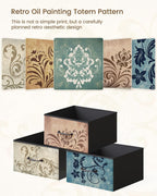 Chest of Drawers Bedroom 8 Fabric Retro Floral