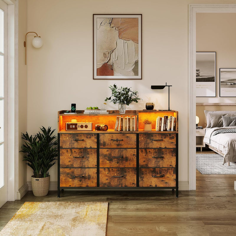 Chest of Drawers Bedroom 9 Fabric