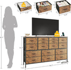 Chest of Drawers Bedroom Contains 2 Ac Ports