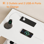 Chest of Drawers Bedroom Contains 2 USB Ac