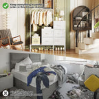 Chest of Drawers Bedroom Including 4 Fabric