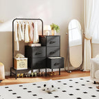 Chest of Drawers Bedroom Including 4 Fabric