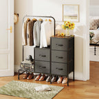 Chest of Drawers Bedroom Including 4 Fabric